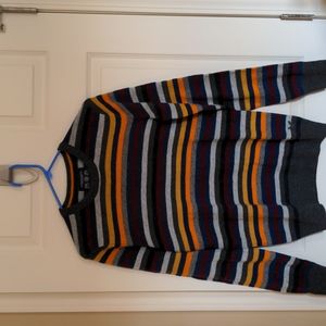 American Eagle Outfitters men's multi-colored striped sweater
